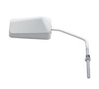 Rétroviseur Replay SCOOT F1 DIAM 8 REVERSIBLE BLANC x1 TIGE LONGUE