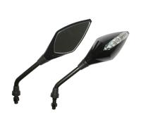 Rétroviseur Replay SCOOT STREET BRILLANT IMITATION LEDS TIGE DIAM 10