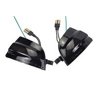Rétroviseur Rétroviseur Clignotant pour Ford pour Focus 2 MK2 2004-2008 C-Max Clignotant Dynamique Rétroviseur Indicateur Clignotant Lampe (Couleur : Blue-Yellow)
