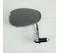 Rétroviseur Réversible Chromé Montage Bout De Guidon Far 6221 Pour Moto Neuf