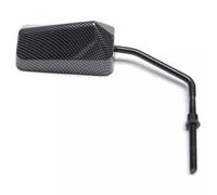 Rétroviseur réversible look carbone deux roues moto scooter quad ATV scoot route cross enduro TT Neuf