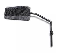 Rétroviseur réversible look carbone deux roues moto scooter quad ATV scoot route cross enduro TT Neuf