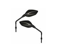 Retroviseur scoot class noir mat diam 8mm gauche+droit (paire) **