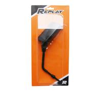 Retroviseur scoot replay f1 evo diam 8 noir gauche