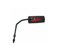 Retroviseur Scoot Replay Flaming Reversible Noir Mat-Rouge (X1) **