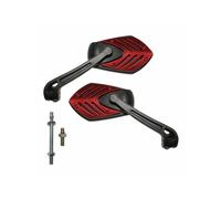 Retroviseur scoot replay gills rouge (paire)