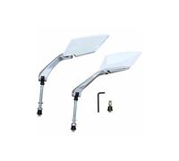 Retroviseur scoot replay x-run2 blanc (paire) (tige diam 8mm x l90mm) n/a G