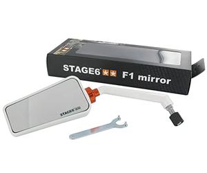 Rétroviseur Stage6 F1, Gauche, M8, Blanc
