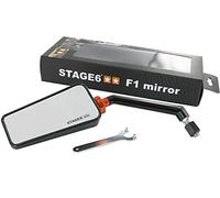 Rétroviseur Stage6 F1, Gauche, M8, Carbone (Brillant)