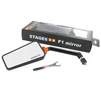 Miroir Universel Gauche STAGE6 F1 Filetage M8 Carbone Mat