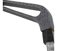 Rétroviseur STR8 CNC Style, filetage M10, droite, carbone