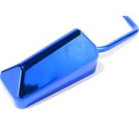 Rétroviseur STR8 F1-Style, universel, bleu , filetage M8 (incl. adaptateur filetage gauche)