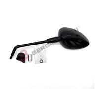 Retroviseur adaptable piaggio 50-125 vespa sprint 2014+ gauche noir (cm262013) (