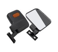 Rétroviseur Transparent De Couleur Noire Élévation Fine À 30° Matériau ABS Réglable Pour Tricycle Passager Retroviseur Complet