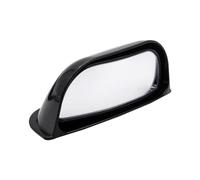 Rétroviseur universel for voiture, grand angle, rétroviseur d'angle mort for sièges de deuxième rangée, rétroviseur d'observation auxiliaire(Black)