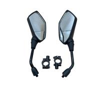 Rétroviseur Universel pour Guidon Moto 8/10mm 22mm pour Scooter Vélo Électrique Convexe Arrière Électromobile(8mm with Holder)