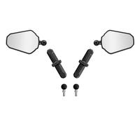 Rétroviseur universel pour moto 360° avec homologation E24 - Enduro réglable pour quad et moto - Compatible avec guidon de 22 mm - Vis M8/M10 - Idéal pour les routes et motos tout-terrain