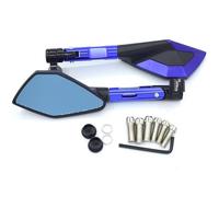 Rétroviseur Universel pour Moto Verre Bleu Aluminium CNC pour CB190R CB300F CB500F CB600F CB1100R NC750S CBF125 CBF190R