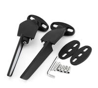 Rétroviseur Universel Réglable Et Rotatif Pour Moto, Rétroviseurs Extérieurs Modifiés