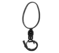 Rétroviseur Universel Sécurité Rétroviseur de Vélo Miroir Ajustable sur le Guidon de Vélo 360 Rotations(Noire)