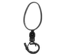 Rétroviseur Universel Sécurité Rétroviseur de Vélo Miroir Ajustable sur le Guidon de Vélo 360 Rotations(Noire)