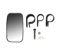 Rétroviseur universel UTV, grand angle réglable, miroir réfléchissant central durable pour UTV, motos, VTT, noir, foncé