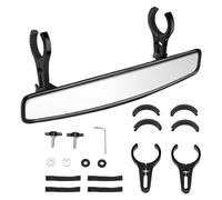 Rétroviseur UTVS - Rétroviseur réglable - Rétroviseur convexe - Vue de recul fixe - Accessoire pour les événements de course UTVS