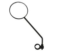 Rétroviseur vélo gauche ou droit rond réglable fixation collier P2R Noir