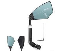 Rétroviseur Vélo Gauche Verre Réglable 360° Guidon