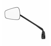 ZEFAL Espion Z56 - Rétroviseur Gauche compatible ebike vélo électrique à miroir incassable et rabattable, Mixte Adulte, Noir, Taille Unique