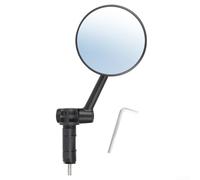 Rétroviseur Vélo Pliable Lentille Acrylique PA | Structure pliable, lentille acrylique haute définition, bracket PA pour robuste, moulage intégré durable