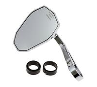 Rétroviseur VICTORY chromé, 1 pouce 25,4mm, moto