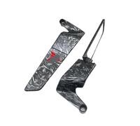 Rétroviseurs À Ailes Furtives For Moto, Compatibles Avec Yamaha, MT 07 MT07 MT 09 MT09 SP MT 10 MT10 SP, Kits De Rétroviseurs Rotatifs Réglables(C-red)