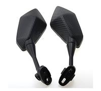 Rétroviseurs Arrière Rétroviseur De Moto Rétroviseur Latéral pour Yamaha YZF600 pour YZF R1 R6 R3 R125 R25 R15 2003 2004 2005 2006 2007 2008 2009 Rétroviseur (Couleur : Fibre de Carbone)