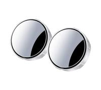 Rétroviseurs aveugles, angle mort universel réglable à 360°, store auxiliaire pour voiture, à coller de type 360°, grand angle avec la plupart des voitures, 1 pièce (gauche) FcQ403 (blanc, taille