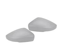 Retroviseurs Boîtier De Rétroviseur Extérieur Pour VW Polo 6R 6C 2009-2018 (États-Unis) Coques De Protection Pour Aile Latérale Gauche Et Droite Lateraux Coque(Primed Titanium,Une paire)