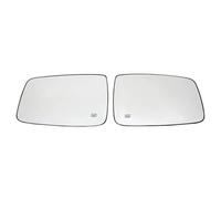 Rétroviseurs Compatible Avec Dodge Pour Ram 2500 Truck Quatrième Génération 2009-2019 Verre De Rétroviseur De Voiture Côté Chauffant Pour Verre De Rétroviseur D'aile