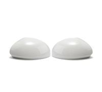 rétroviseurs Compatible avec VW Pour 2008 2009-2015 2016 Pour Sharan 2012-2018 Coque De Protection Pour Rétroviseur Gauche/droite 5N0857537/5N0857538(Blanc,Pair)