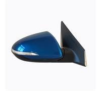 Rétroviseurs Complets Voitures Pour Hyundai Pour Elantra 2017 2018 Rétroviseur Latéral Ensemble Clignotants Extérieurs Chauffants Automatiques Pliables(5pin Right Blue)