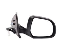 Rétroviseurs Complets Voitures Pour Nissan Mars 2010 2011 2012 2013 2014 2015 2016 Accessoires De Voiture Ensemble De Rétroviseurs Extérieurs Automatiques(Electric Right Black)