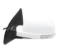 Rétroviseurs Complets Voitures Rétroviseur Extérieur Pour Geely Pour Emgrand 7 EC7 2009-2013, Ensemble De Rétroviseurs Extérieurs, Réflecteur De Rétroviseur Latéral(Left White)