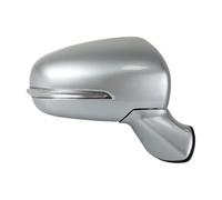 Rétroviseurs Complets Voitures Rétroviseurs Extérieurs Pour Suzuki S-Cross / SX4 S-Cross 2014-2015, Rétroviseurs Latéraux De Porte Automatique(8 Wire Right Silver)