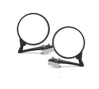 Rétroviseurs Convexes Latéraux Automatiques Pour Angle Mort De Voiture,Rétroviseur Rond Grand Angle,Miroir De Vue Arrière De Véhicule,2 Pièces Par Ensemble - Type Black 1 Pair