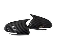 Retroviseurs Coque Coque De Rétroviseur Extérieur Pour Kia Pour Rio 2018-2023 Autocollant Aspect Carbone Pour Rétroviseur Latéral, Aileron, Garniture De Porte Lateraux Boîtiers(Aspect carbone,2)