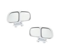 Rétroviseurs d'angle Mort, 2 Pcs Retroviseur Conduite Accompagnée à Double Lentille, Snap Miroir Convexe Angle Réglable, avec Auto-adhésif pour Voiture/SUV/Camion