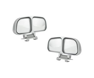 Rétroviseurs d'angle Mort, 2 Pcs Retroviseur Conduite Accompagnée à Double Lentille, Snap Miroir Convexe Angle Réglable, avec Auto-adhésif pour Voiture/SUV/Camion