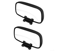 Rétroviseurs d'angle mort pour rétroviseur de véhicule avec grand angle de 360 degrés, 2 pièces pour élargir le champ de vision et aider à éviter les accidents de la circulation