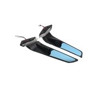 Rétroviseurs de Guidon Moto Rétroviseur Moto pour Panigale V2 2020-2023 Et Panigale V4 2019-2022 avec Rétroviseur Pivotant Et Réglable