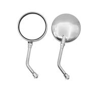 Rétroviseurs De Moto 8/10MM Pour Ducati Pour Monster 696 797 821 Pour Hypermotard 950 Pour Scramble Rétroviseurs de moto(Poteau court chromé)