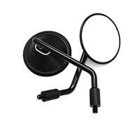 Rétroviseurs de moto CNC en aluminium noir M10, filetage gauche et droit, for marquage E, for Yamaha, Ducati, for vélo électrique ,Rétroviseurs Moto
